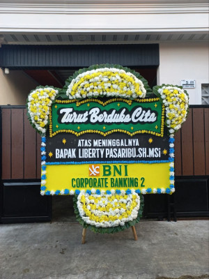 Papan Bunga Duka di Sei Bingai
