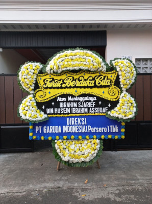 Papan Bunga Duka di Sei Bingai