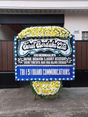Papan Bunga Duka di Sei Bingai